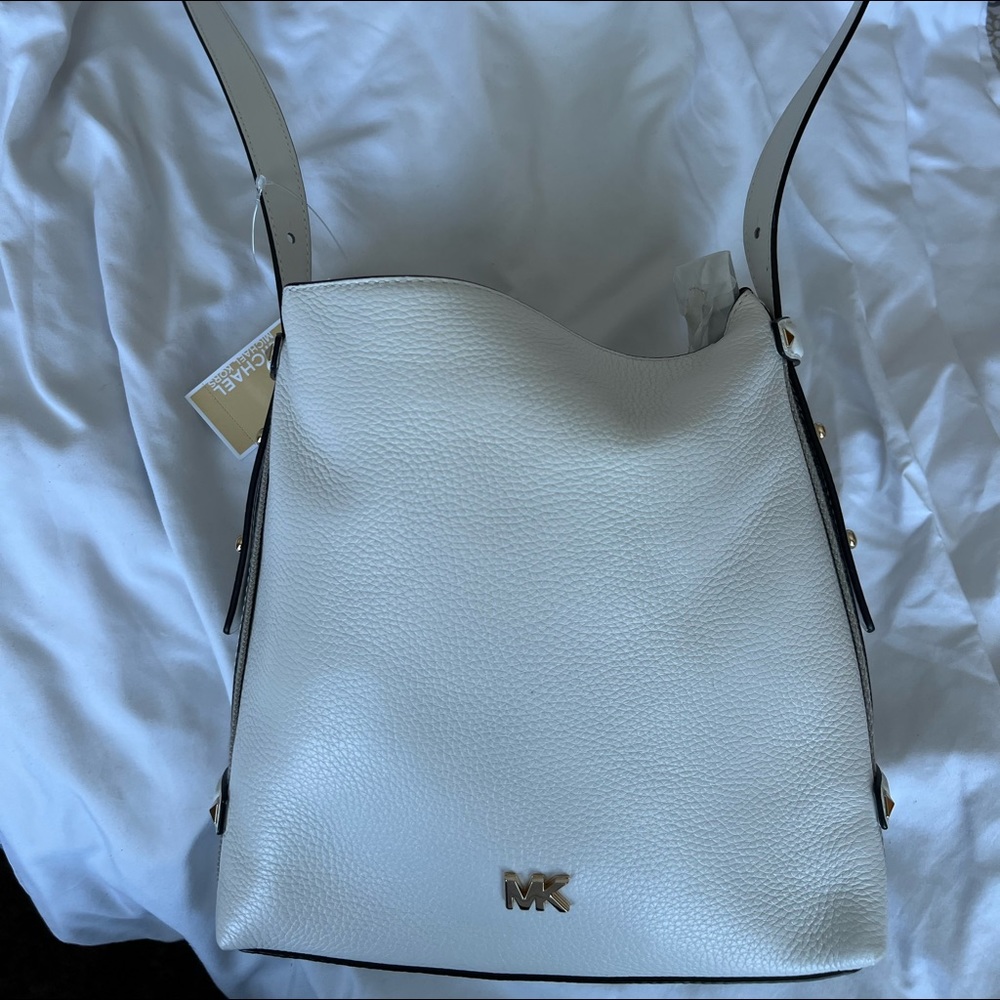 White Michael kors purse